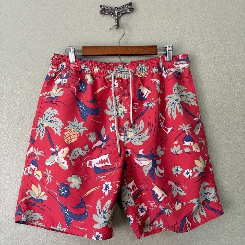 Polo Ralph Lauren Tropical Traveler Marlin‎ Swim Trunks Sz XL